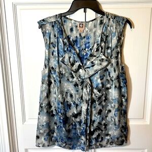 Anne Klein women’s XL sleeveless print top